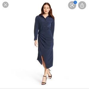Cushnie x Target Navy Wrap Dress